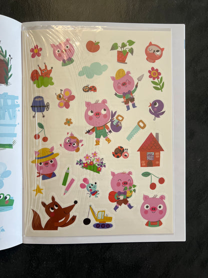 Tatouages de contes de fées - Les trois petits cochons