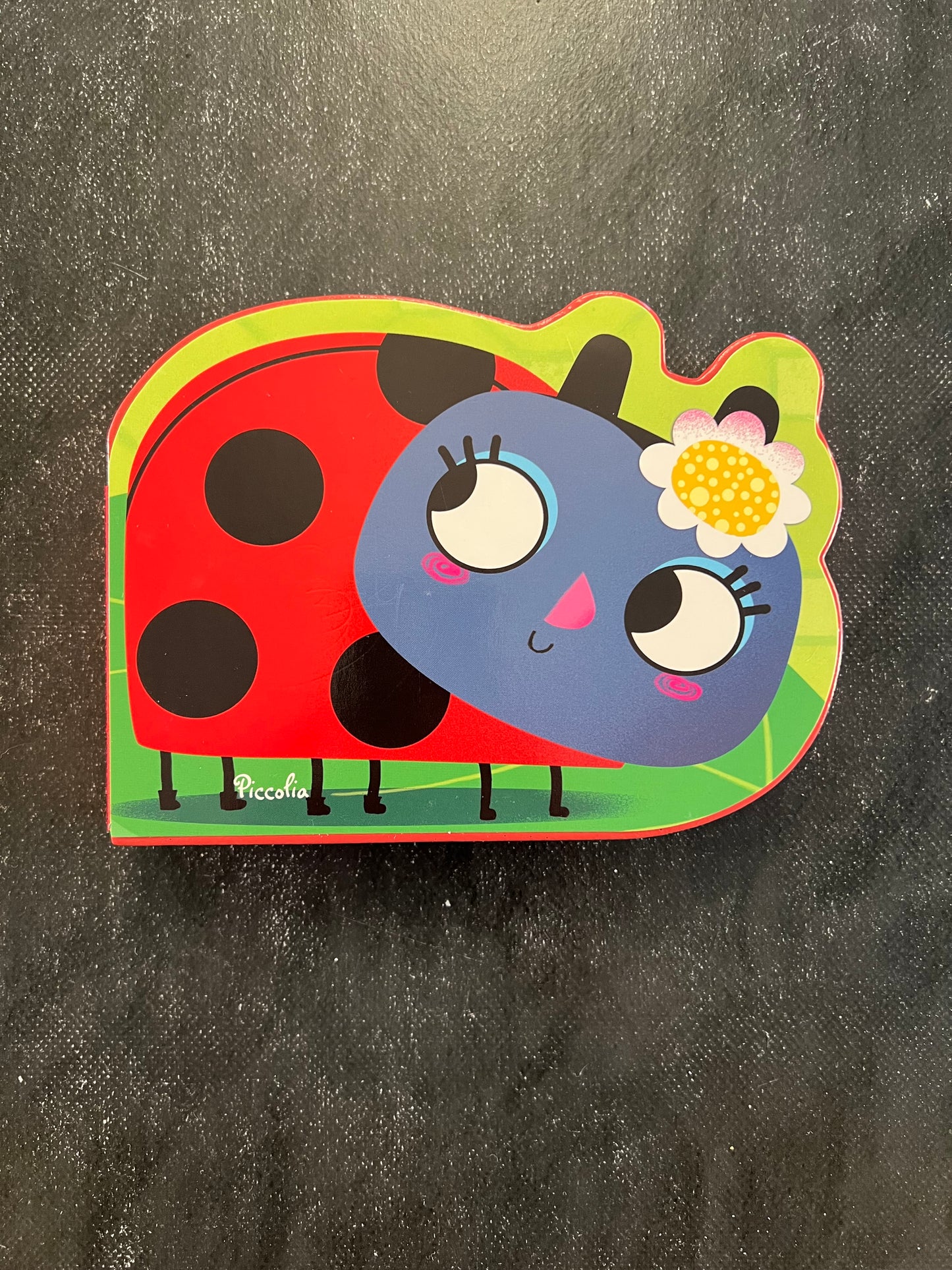 Livre cartonné mini animaux - coccinelle