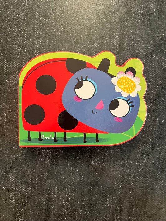 Livre cartonné mini animaux - Coccinelle | 2-3 ans